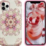 iPhone 11 Pro Σκληρή Θήκη Σιλικόνης Λουλούδια Silicone Case Design 2