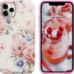 iPhone 11 Pro Σκληρή Θήκη Σιλικόνης Λουλούδια Silicone Case Design 7