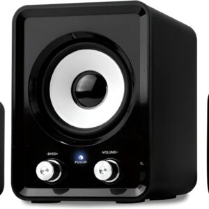 Powertech Essential Sound PT-843 Ηχεία Υπολογιστή 2.1 με Ισχύ 3W σε Μαύρο Χρώμα