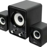 Powertech Essential Sound PT-843 Ηχεία Υπολογιστή 2.1 με Ισχύ 3W σε Μαύρο Χρώμα