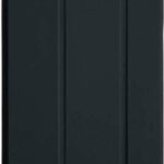 Samsung Galaxy Tab S7+ 12,4'' Tri-Fold Flip Cover Μαύρο με Ημιδιάφανο Πίσω Κάλυμμα