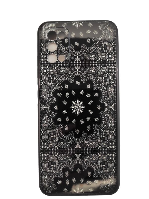 Samsung Galaxy A03s Θήκη Σιλικόνης Σχέδιο Silicone Case Black