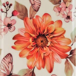 iPhone 11 Pro Σκληρή Θήκη Σιλικόνης Λουλούδια Silicone Case Design 1