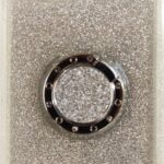 iPhone 11 Pro Θήκη Σιλικόνης Ασημί Glitter Soft Cover Case With Ring Kickstand