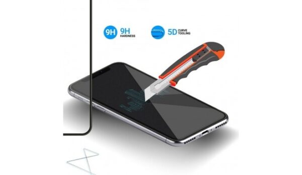 Samsung Galaxy S22 Plus 5G Προστατευτικό Τζαμάκι Μαύρο Roar 5D Full Screen Tempered Glass Black