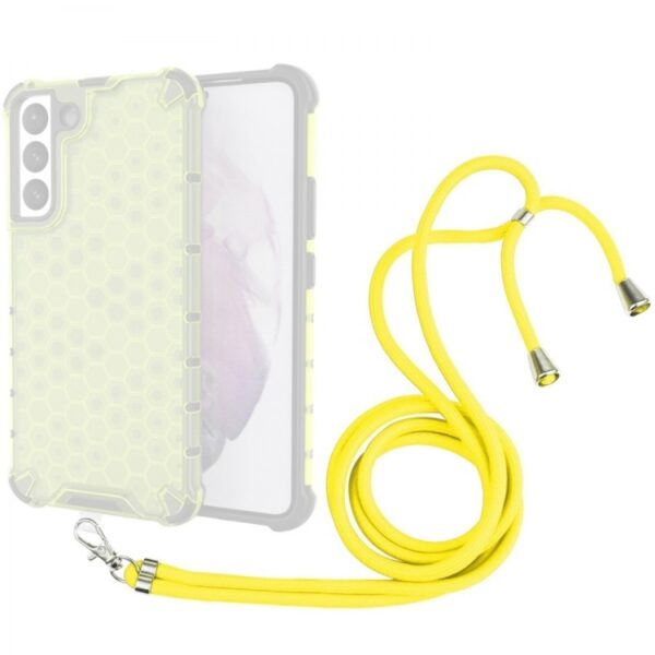 Λουράκι Λαιμού Universal Θήκης Smartphone Κίτρινο