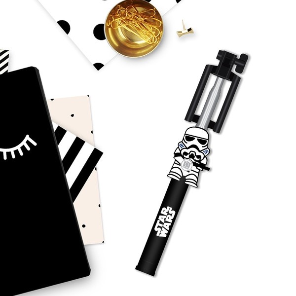 Selfie Stick - JACK STORSS-1 - Stormtrooper 001 Star Wars Black SWSSSTOR001