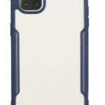 Forcell Xiaomi Redmi 9T / Xiaomi Poco M3 Θήκη με Πλαίσιο Σιλικόνης Διάφανη - Dark Blue