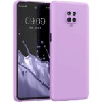 Xiaomi Redmi Note 9S / 9 Pro / 9 Pro Max Θήκη Σιλικόνης Μωβ Soft Touch Silicone Rubber Soft Case Purple