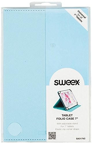 Universal Θήκη Tablet 7'' Sweex Tablet Folio Case Blue SA317V2