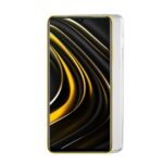 Xiaomi Redmi 9T / Xiaomi Poco M3 Θήκη Σιλικόνης Διάφανη Lime Slimclear TPU Camera Guard Silcone Case Transparent