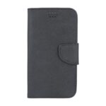 6.1'' - 6.7" Universal Θήκη Βιβλίο Μαύρο (Με εσωτερική θήκη σιλικόνης) Smart Universal Fancy Book Case Black