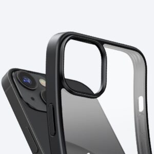 iPhone 14 Plus Θήκη Ugreen LP634 Kickstand Protective Case Hard Cover with Gel Frame and Built-in Stand Black (90925)