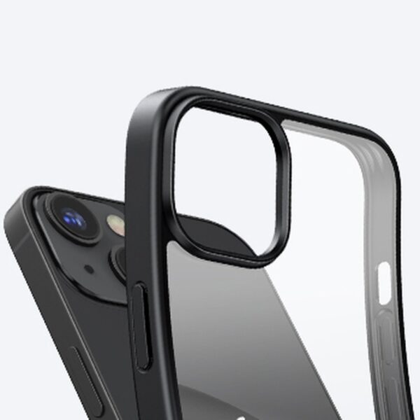 iPhone 14 Plus Θήκη Ugreen LP634 Kickstand Protective Case Hard Cover with Gel Frame and Built-in Stand Black (90925)