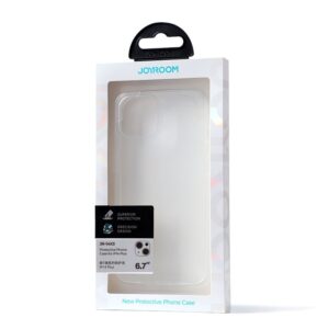 iPhone 14 Plus Θήκη Σιλικόνης Διάφανη Joyroom 14X Case Durable Cover Housing Clear (JR-14X3)