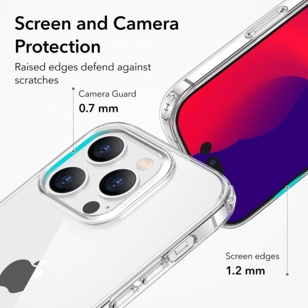 iPhone 14 Pro Max Θήκη Σιλικόνης Διάφανη ESR Project Zero Back Cover Clear