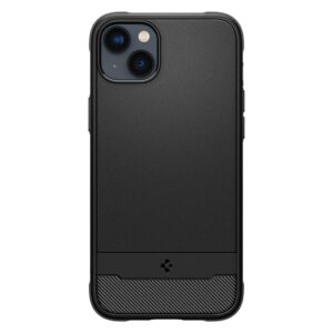 iPhone 14 Plus Θήκη Μαύρη Spigen Rugged Armor Magsafe Back Cover Matte Black ACS04890