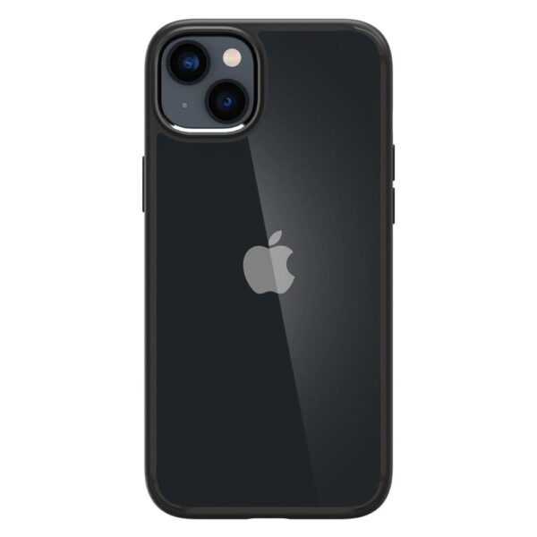 iPhone 14 Plus Θήκη Διάφανη - Μαύρη Spigen Ultra Hybrid Back Cover Matte Black ACS04895