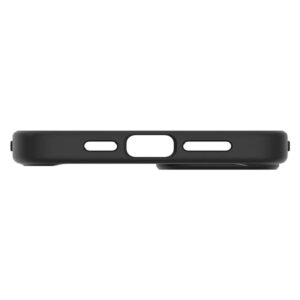 iPhone 14 Plus Θήκη Φιμέ - Μαύρη Spigen Ultra Hybrid Back Cover Frost Black ACS04901