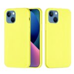 Forcell iPhone 14 Solid Θήκη Σιλικόνης - Yellow