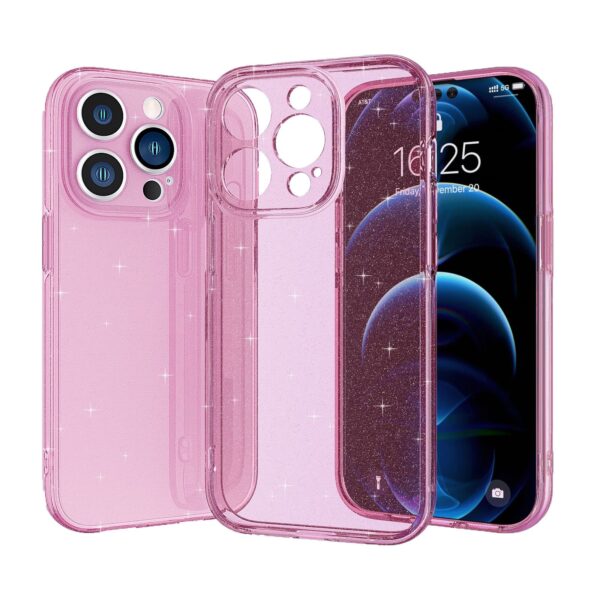 Forcell iPhone 13 Pro Shining Θήκη Σκληρή - Pink