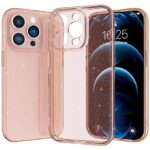 Forcell iphone 14 Pro Max Fine Hole Θήκη Σιλικόνης - Shining Gold