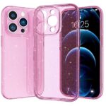 Forcell iphone 14 Pro Max Fine Hole Θήκη Σιλικόνης - Shining Pink