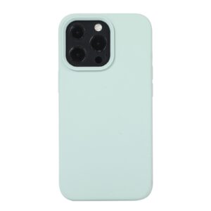 iPhone 14 Pro Max Θήκη Σιλικόνης Βεραμάν Liquid Silicone Phone Case Emerald Green