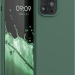 iPhone 14 Pro Θήκη Σιλικόνης Σκούρο Πράσινη Liquid Silicone Phone Case Pine Needle Green