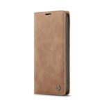 iPhone 14 Θήκη Βιβλίο Καφέ CaseMe-013 Multifunctional Retro Frosted Phone Case Brown