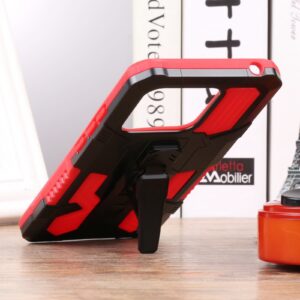 Xiaomi Redmi 10C Θήκη Κόκκινη Armor Warrior PC + TPU Phone Case Red