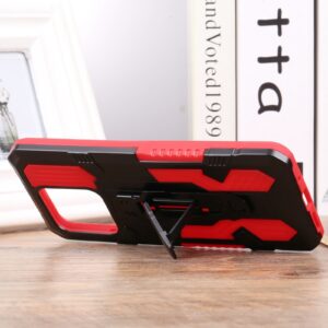 Xiaomi Redmi 10C Θήκη Κόκκινη Armor Warrior PC + TPU Phone Case Red