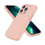 iPhone 13 Pro Max Θήκη Σιλικόνης Χρυσή Silicone Fine Hole Phone Protective Case Shining Gold