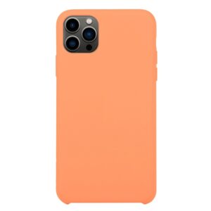 iPhone 13 Pro Θήκη Σιλικόνης Πορτοκαλί Solid Silicone Phone Case Apricot Orange