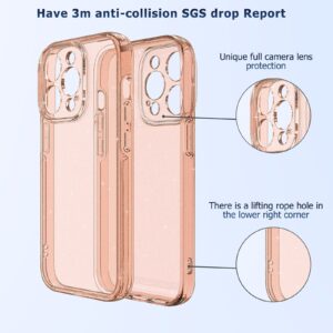 iphone 14 Pro Θήκη Σιλικόνης Χρυσή Silicone Fine Hole Phone Protective Case Shining Gold