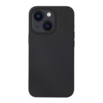 iPhone 14 Plus Θήκη Σιλικόνης Μαύρη Liquid Silicone Phone Case Black