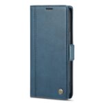 iPhone 14 Plus Θήκη Βιβλίο Μπλε LC.IMEEKE Magnetic Buckle Horizontal Flip Case Blue