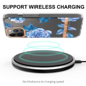 iPhone 14 Pro Max Θήκη Σιλικόνης Ορχιδέα Παιώνια Flowers and Plants Series IMD TPU Phone Case Orchid Peony