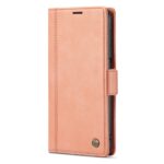 iPhone 14 Pro Max Θήκη Βιβλίο Ροζ - Χρυσό LC.IMEEKE Magnetic Buckle Horizontal Flip Case Rose Gold