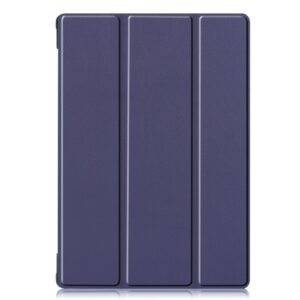 Θήκη Lenovo M10 FHD REL TB-X605FC Σκούρο Μπλε Custer Pattern Pure Color Horizontal Flip Case Dark Blue
