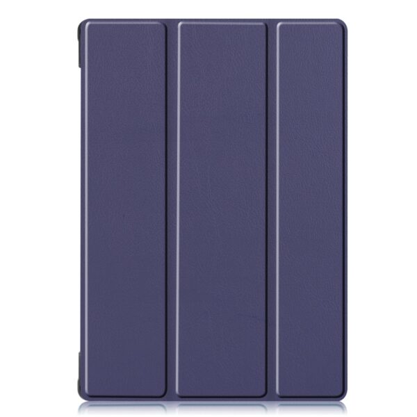 Θήκη Lenovo M10 FHD REL TB-X605FC Σκούρο Μπλε Custer Pattern Pure Color Horizontal Flip Case Dark Blue