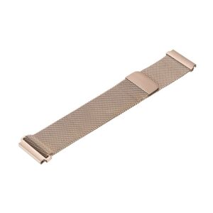 Λουράκι Huawei Watch GT2 Pro / Amazfit GTR 2 Ροζ - Χρυσό 22mm Milanese Stainless Steel Replacement Watchband Rose - Gold