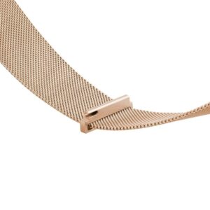 Λουράκι Huawei Watch GT2 Pro / Amazfit GTR 2 Ροζ - Χρυσό 22mm Milanese Stainless Steel Replacement Watchband Rose - Gold