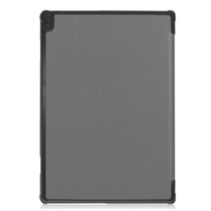 Θήκη Lenovo M10 FHD REL TB-X605FC Γκρι Custer Pattern Pure Color Horizontal Flip Case Grey