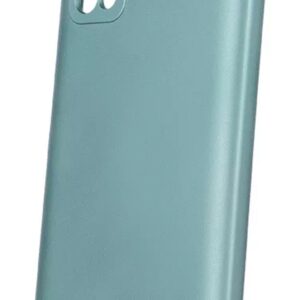 Forcell Samsung Galaxy A03s Metallic Θήκη Σιλικόνης - Green