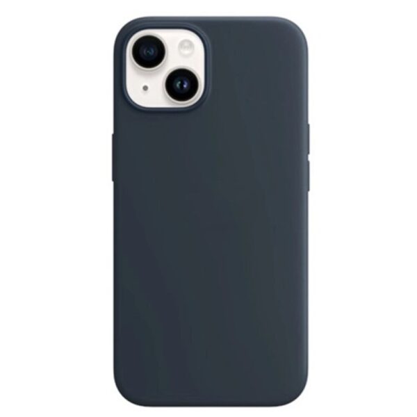 Forcell iPhone 14 Liquid Θήκη Σιλικόνης - Dark Blue