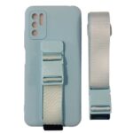 Forcell Xiaomi Redmi Note 10 5G / Poco M3 Pro 5G Rope Case Gel Lanyard Θήκη Σιλικόνης - Sky Blue
