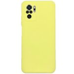 Forcell Xiaomi Redmi Note 10 4G / Note 10S / Poco M5s Soft Touch Θήκη Σιλικόνης - Yellow