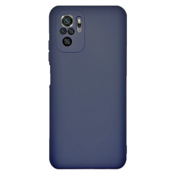 Forcell Xiaomi Redmi Note 10 4G / Note 10S / Poco M5s Soft Touch Θήκη Σιλικόνης - Navy