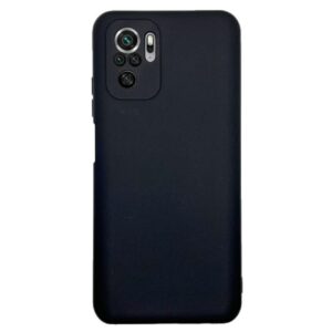 Forcell Xiaomi Redmi Note 10 4G / Note 10S / Poco M5s Soft Touch Θήκη Σιλικόνης - Black